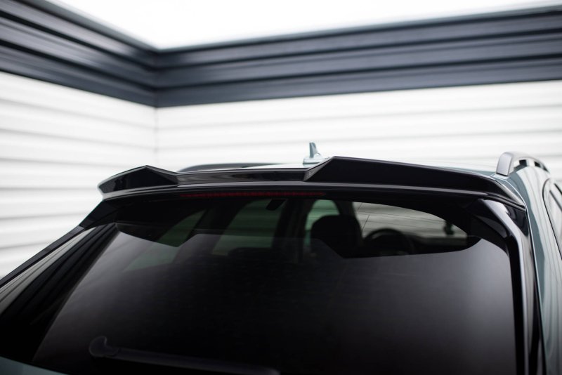 Maxton Spoiler CAP Abrisskante 3DAudi A6 Avant / A6 Allroad / A6 S-Line Avant / S6 Avant C8 / C8 Facelift schwarz Hochglanz AU-A6-C8-AR-CAP3D1-G