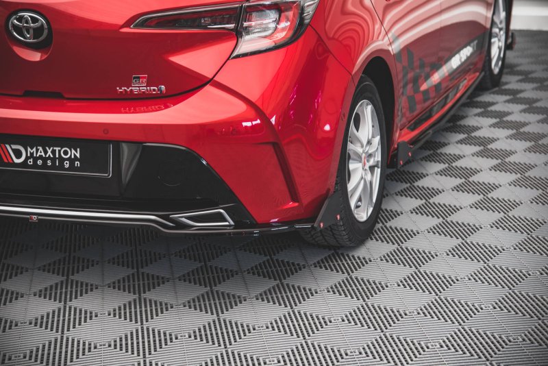 Maxton Mittlerer Diffusor Heck Ansatz +Flaps für  Toyota Corolla GR Sport Hatchback XII TO-CO-12-HB-GR-RD1G+RS