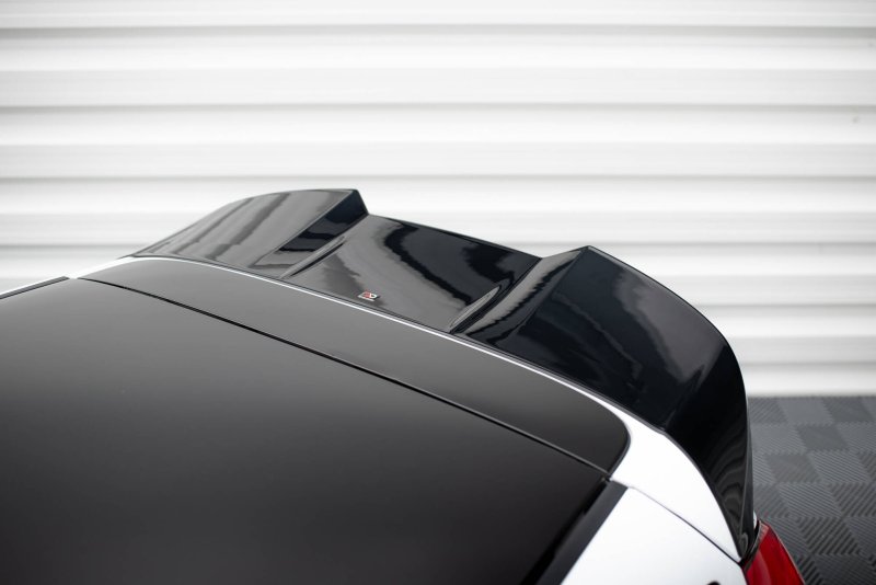 Maxton Spoiler CAP Abrisskante 3D Ford Fiesta ST Mk7 Facelift schwarz Hochglanz FO-FI-7F-ST-CAP3D1-G