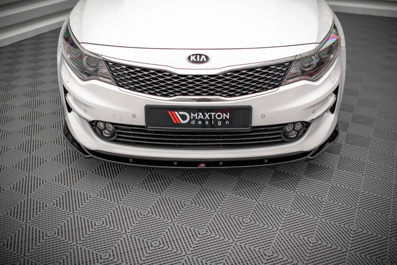 Preview: Maxton Front Ansatz V.2 für Kia Optima Mk4 schwarz Hochglanz KI-OP-2-FD2-G