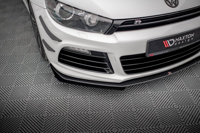 Maxton Front Flaps VW Scirocco R Mk3 schwarz Hochglanz VWSC3RCNC-FSF1-G