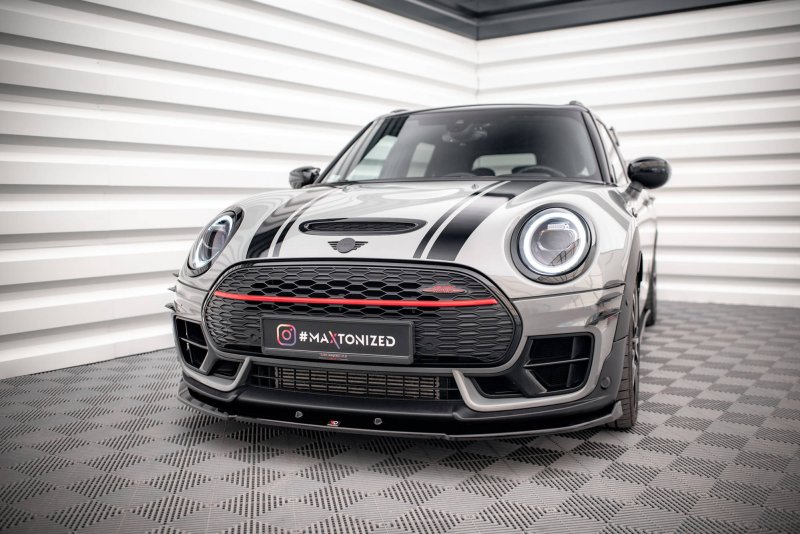 Maxton Front Ansatz V.2 für Mini Cooper Clubman John Cooper Works F54  schwarz Hochglanz MC-CM-2-S-JCW-FD2-G