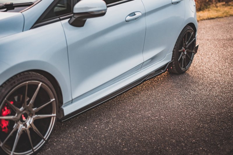 Maxton Seitenschweller Ansatz + Flaps V.2 für Ford Fiesta ST / ST-Line FO-FI-8-STLINE-SD2G+S