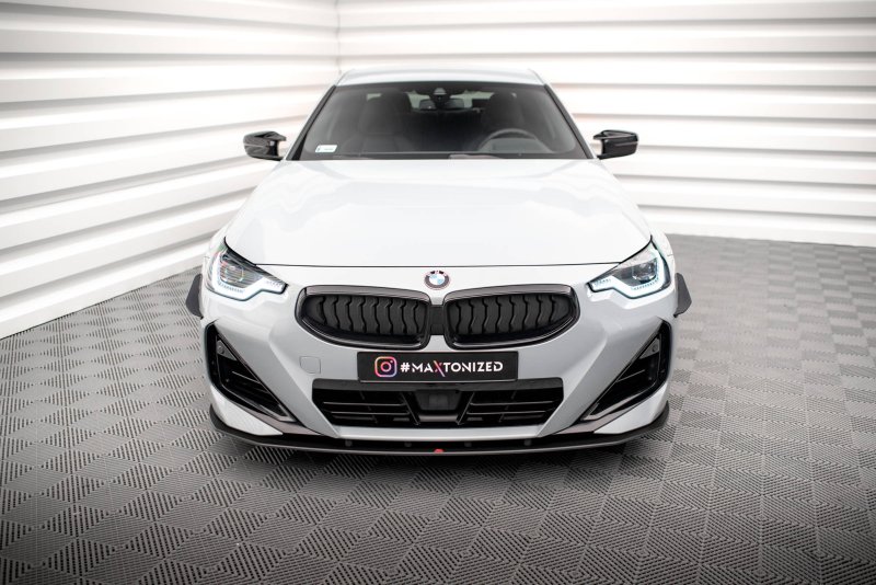 Maxton Street Pro Front Ansatz für für BMW 2 Coupe M-Paket / M240i G42 BM242MPACKCNC-FD1BRB