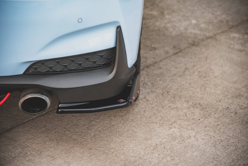 Maxton Heck Ansatz Flaps Diffusor +Flaps für V.6 Hyundai I30 N Mk3 Hatchback HY-I30-3-N-RSD6G+RS