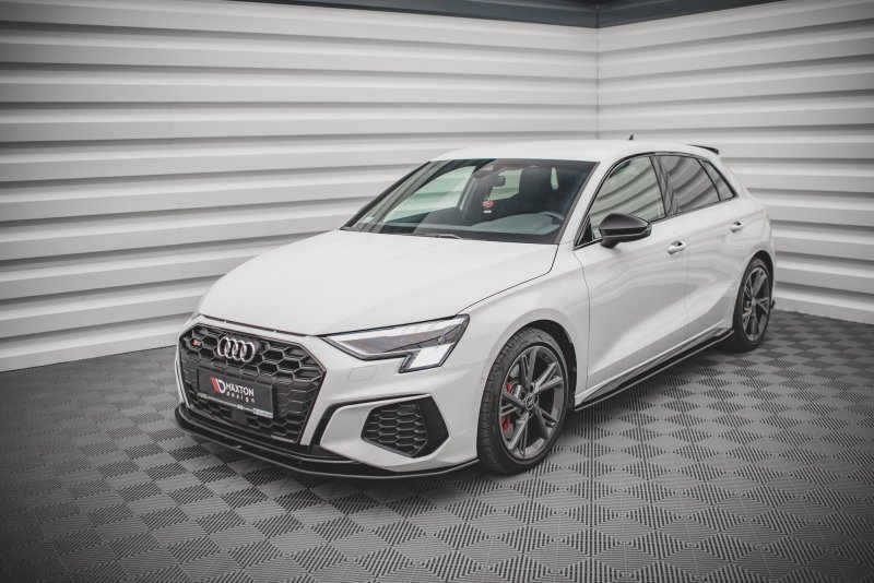 Maxton Street Pro Front Ansatz für Audi S3 / A3 S-Line 8Y AUA38YSLINECNC-FD1B
