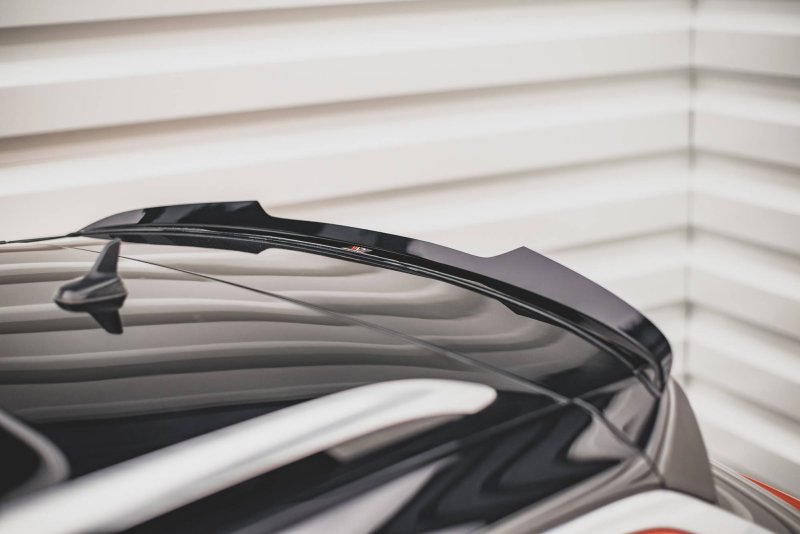Maxton Spoiler CAP für Volkswagen T-Roc Mk1 schwarz Hochglanz VW-T-ROC-1-CAP1-G