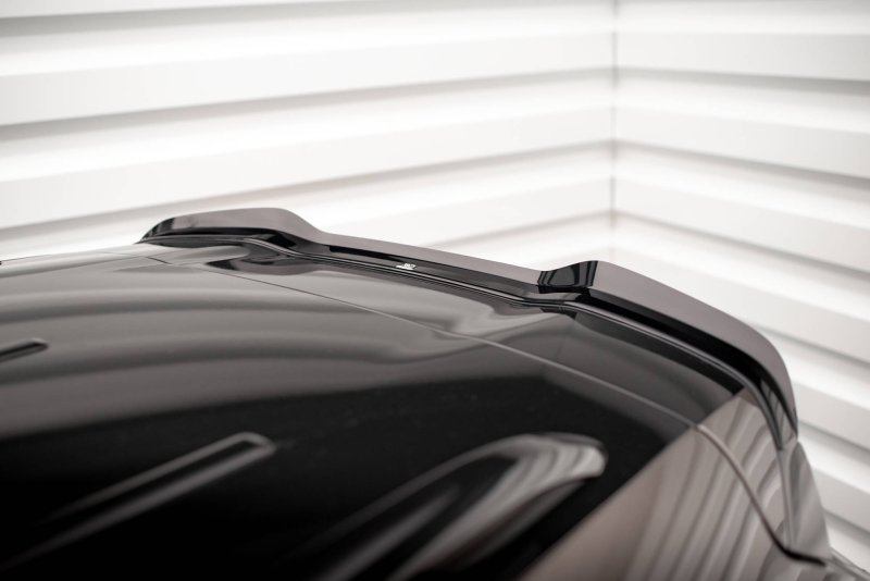 Maxton Spoiler CAP für Porsche Cayenne Mk2 schwarz Hochglanz PO-CAY-2-CAP1-G