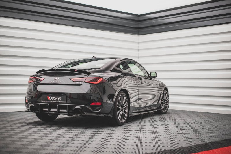 Maxton Street Pro Heckschürze für Infiniti Q60 S Mk2 INQ60S2CNC-RS1B+BRBI