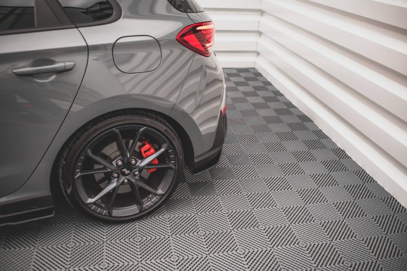 Maxton Street Pro Heck Ansatz Flaps Diffusor für Hyundai I30 N Hatchback Mk3 Facelift HYI303FNCNC-RSD1BRB