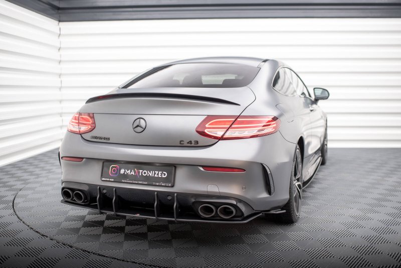 Maxton Street Pro Heckschürze Mercedes-AMG C43 Coupe / Cabrio C205 Facelift / A205 Facelift MEC205F43CCNC-RS1B