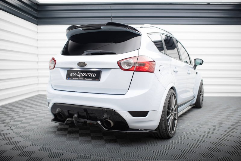 Maxton Mittlerer Cup Diffusor Heck Ansatz Ford Kuga ST Mk1 schwarz Hochglanz FO-KU-1-ST-RD1G+RD2-G