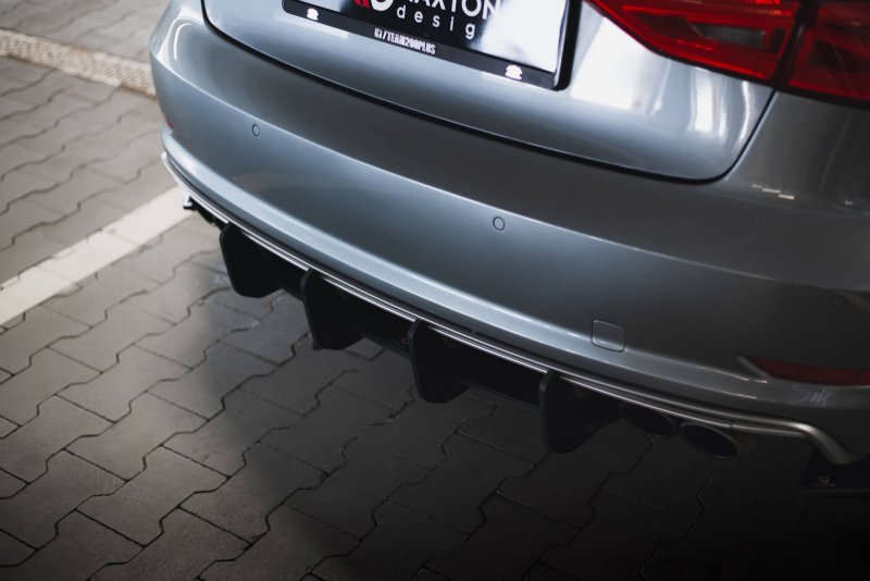 Maxton Street Pro Heckschürze Audi S3 Limousine 8V AUS33SCNC-RS1B
