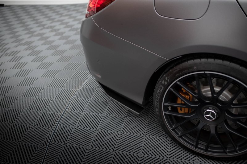 Maxton Street Pro Heck Ansatz Flaps Diffusor Mercedes-AMG C63 Limousine / Kombi W205 Facelift MEC205F63CNC-RSD1BRB