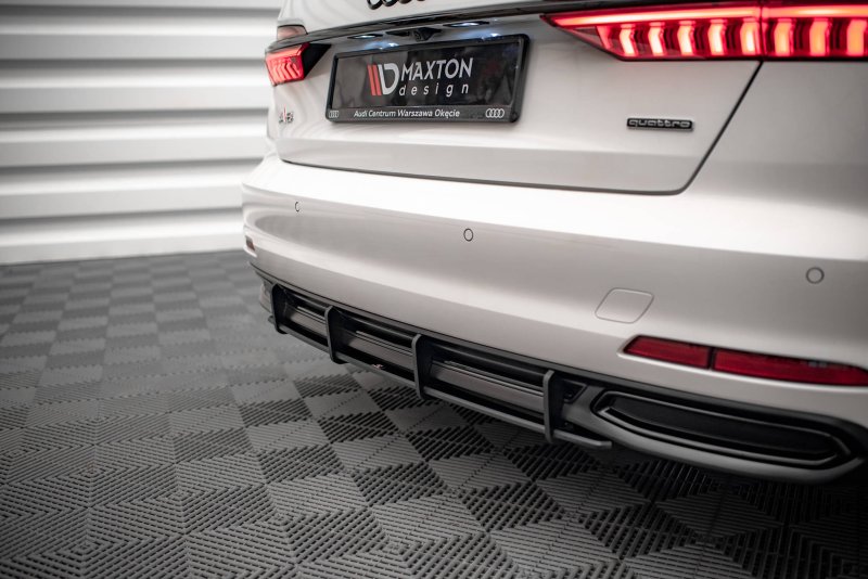 Maxton Street Pro Heckschürze für Audi A6 C8 AUA6C8CNC-RS1B