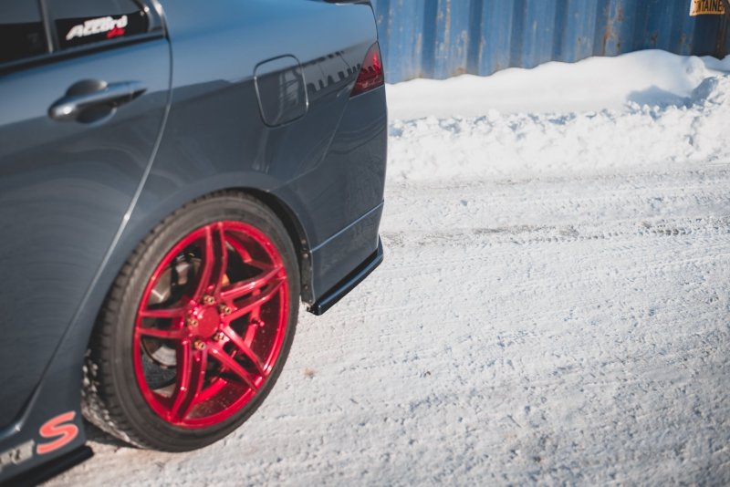 Preview: Maxton Heck Ansatz Flaps Diffusor V.2 für Honda Accord Mk7 Type-S schwarz Hochglanz HO-AC-7-TYPE-S-RSD2-G