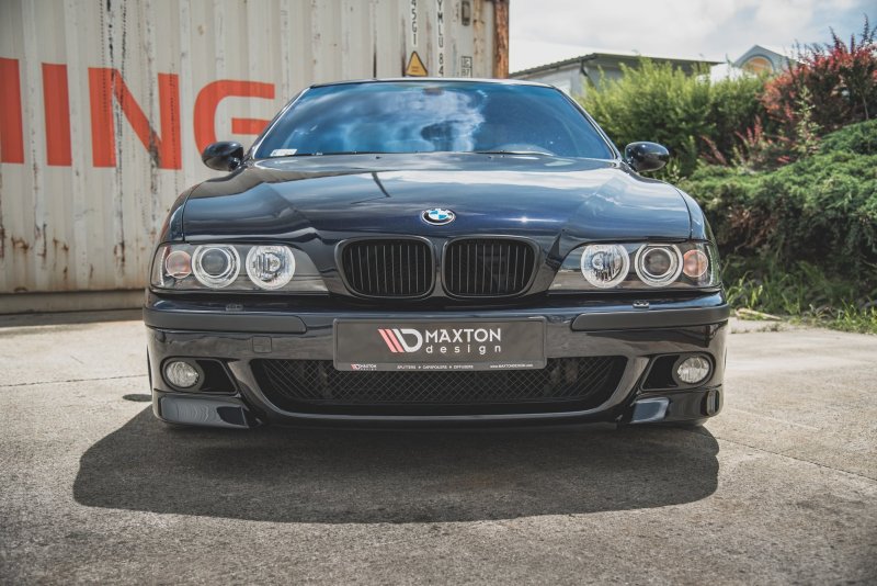 Maxton Front Ansatz für Seite BMW M5 E39 schwarz Hochglanz BM-5-39-M-FDS1-G
