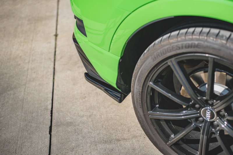 Maxton Heck Ansatz Flaps Diffusor für Audi RSQ3 F3 schwarz Hochglanz AU-RSQ3-2-RSD1-G