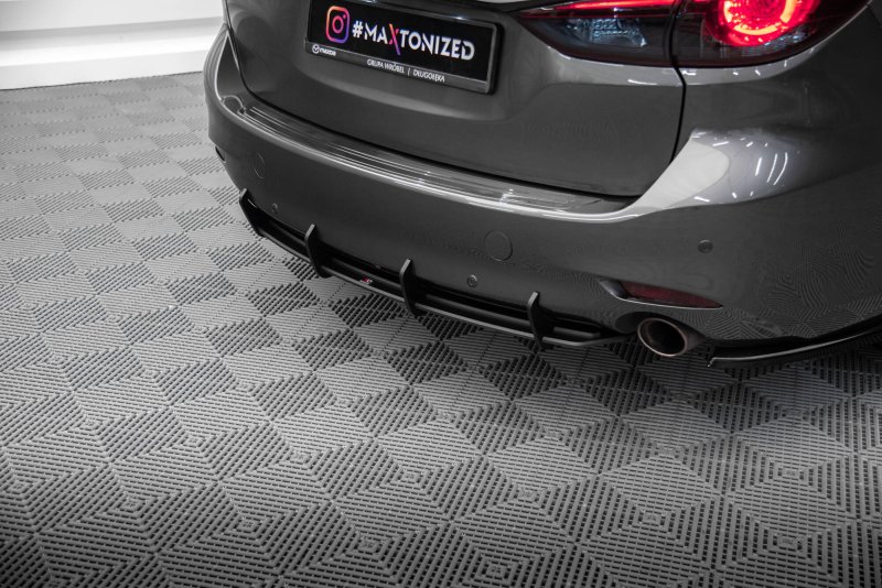 Maxton Street Pro Heckschürze Mazda 6 Kombi Mk3 Facelift MA63FKCNC-RS1BRB