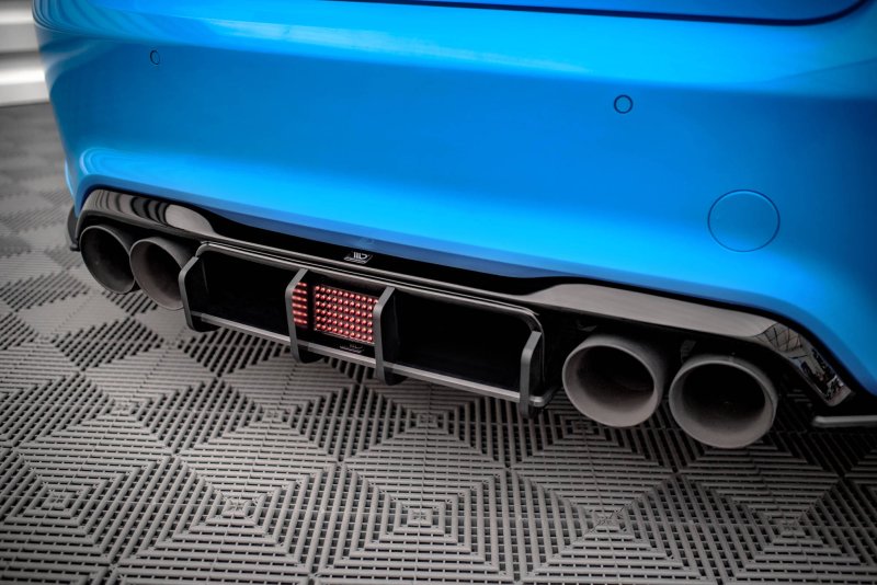Maxton Street Pro Heckschürze für BMW M2 F87 BM287MCOMPCNC-RS2BRB