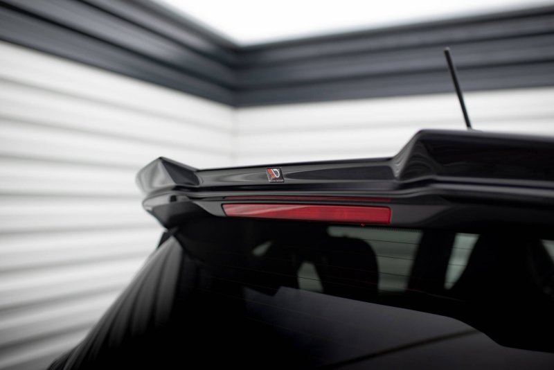 Maxton Spoiler CAP Abrisskante 3D Ford Fiesta ST / ST-Line Mk8 schwarz Hochglanz FO-FI-8-ST-CAP3-G