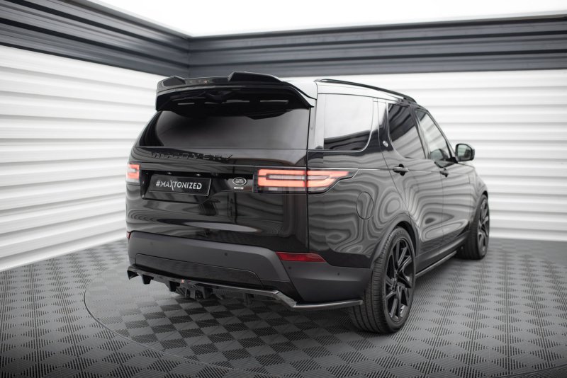 Maxton Mittlerer Cup Diffusor Heck Ansatz Land Rover Discovery HSE Mk5 schwarz Hochglanz LR-DISCO-5-HSE-RD1G+RD2-G