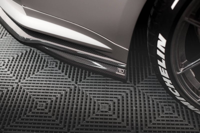 Maxton Carbon Fiber Heck Ansatz Flaps Diffusor für BMW M4 G82 CF-BM-4-G82-M-RSD1-245-P