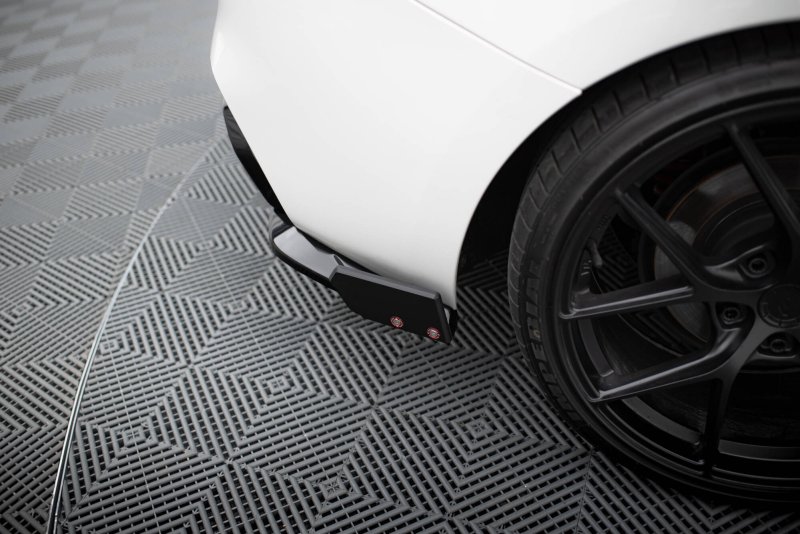 Maxton Heck Ansatz Flaps Diffusor V.5 + Flaps (heckansatz V.3) BMW 1er M-Paket / M140i F20 Facelift BM-1-F20F-M-RSD5G+RSF1B