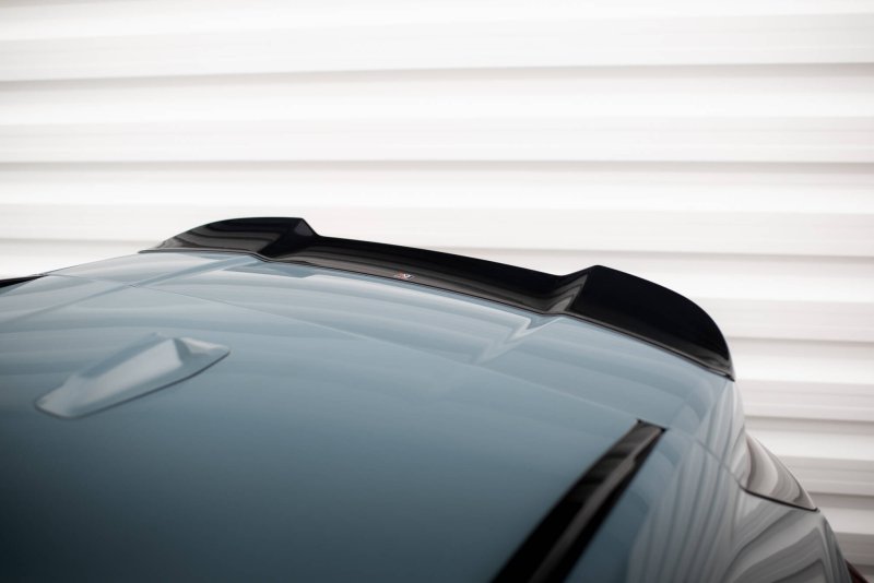 Maxton Spoiler CAP Abrisskante 3D BMW X1 M-Paket U11 schwarz Hochglanz BM-X1-U11-MPACK-CAP1-G