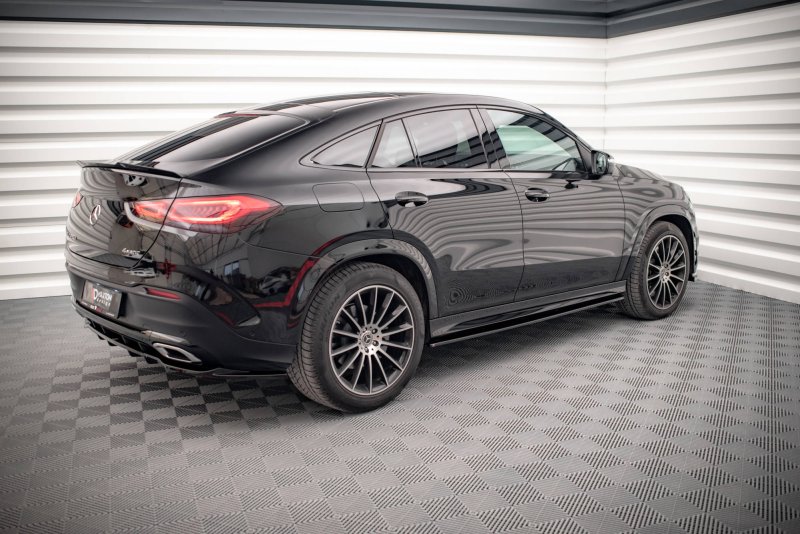 Maxton Seitenschweller Ansatz für Mercedes-Benz GLE Coupe AMG-Line C167 schwarz Hochglanz ME-GLE-C167-AMGLINE-SD1-G