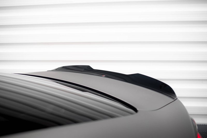 Maxton Spoiler CAP Abrisskante 3D BMW M4 G82 / M440i G22 / 4 M-Paket G22 schwarz Hochglanz BM-4-G82-M-CAP3D1-G