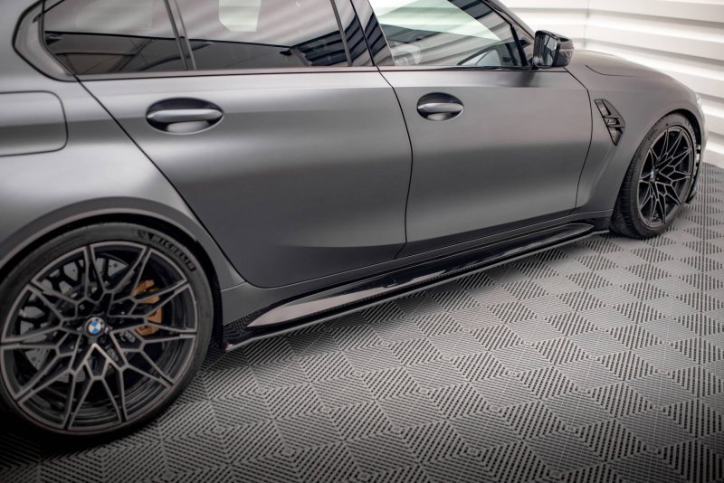 Maxton Street Pro Seitenschweller Ansatz für BMW M3 G80 BM3G80MCNC-SD1BRB