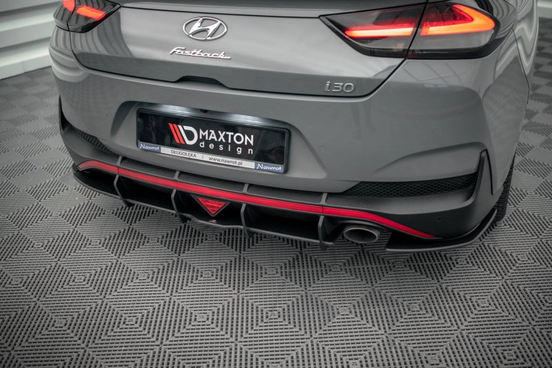 Maxton Street Pro Heckschürze Hyundai I30 Fastback N-Line Mk3 Facelift HYI303FNLINEFBCNC-RS1BRB