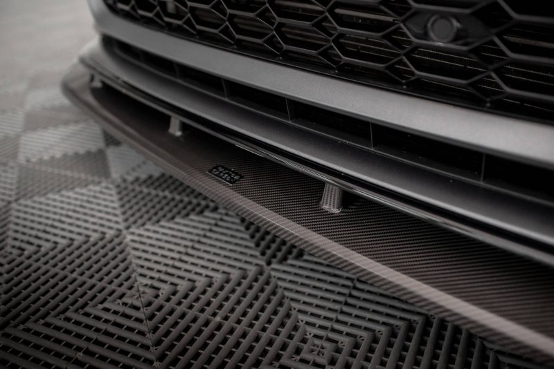 Maxton Carbon Fiber Front Ansatz für Audi RS6 C8 / RS7 C8 CF-AU-RS6-C8-FD1-245-P