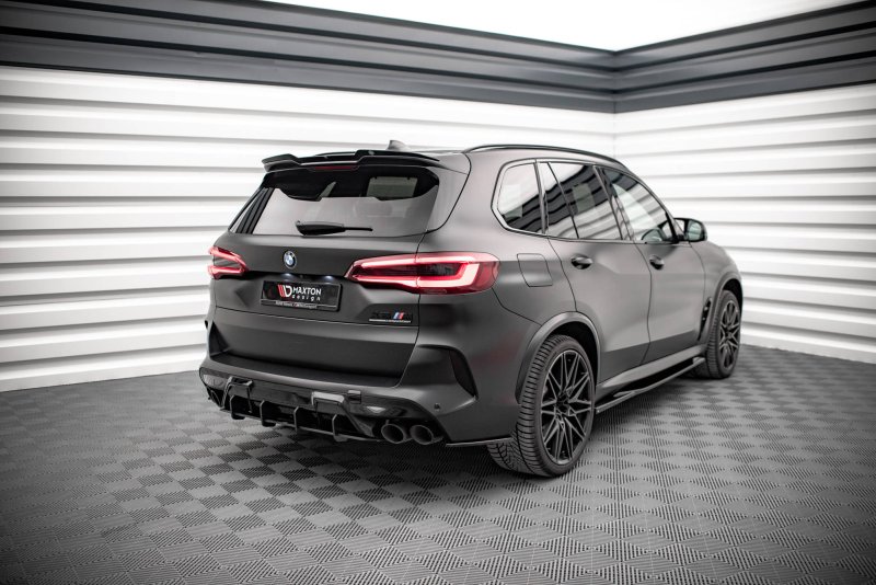 Maxton Spoiler CAP für BMW X5M F95 schwarz Hochglanz BM-X5M-05-CAP1-G
