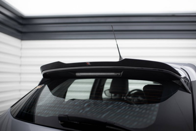Maxton Spoiler CAP Abrisskante Opel Corsa F ( Mk6) schwarz Hochglanz OP-CO-F-CAP1-G