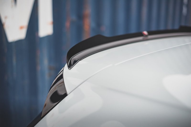 Maxton Spoiler CAP für Volkswagen Golf 8 GTI schwarz Hochglanz VW-GO-8-GTI-CAP1-G