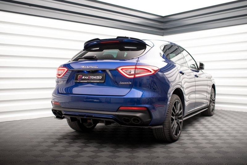 Maxton Spoiler CAP für Maserati Levante Mk1 schwarz Hochglanz MS-LE-1-GTS-CAP1-G