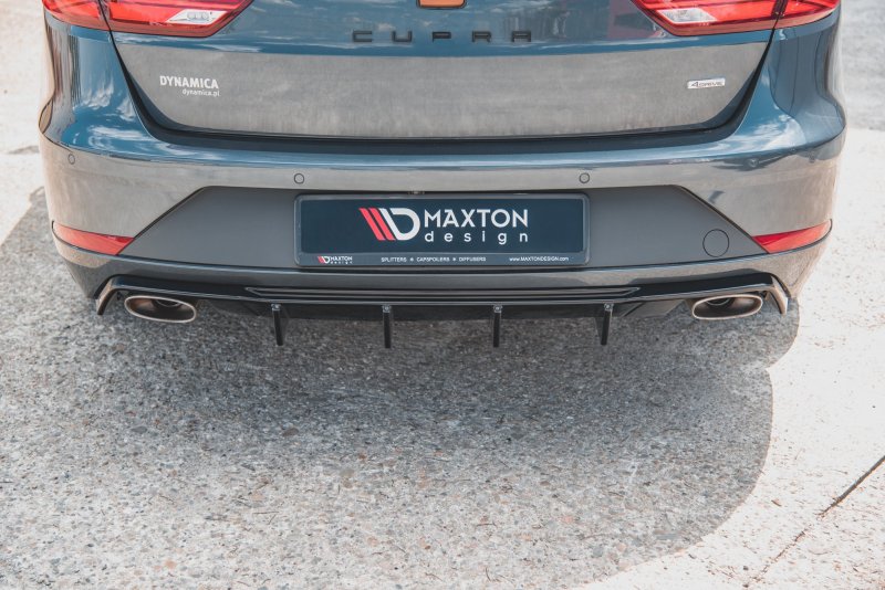 Maxton Diffusor Heck Ansatz V.2 für Seat Leon Cupra ST Mk3 FL SE-LE-3F-CU-ST-RS2G-O_O