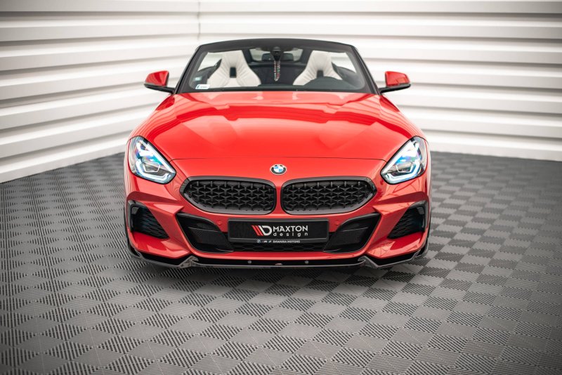 Maxton Front Ansatz V.1 für BMW Z4 M-Paket G29 schwarz Hochglanz BM-Z4-29-MPACK-FD1-G