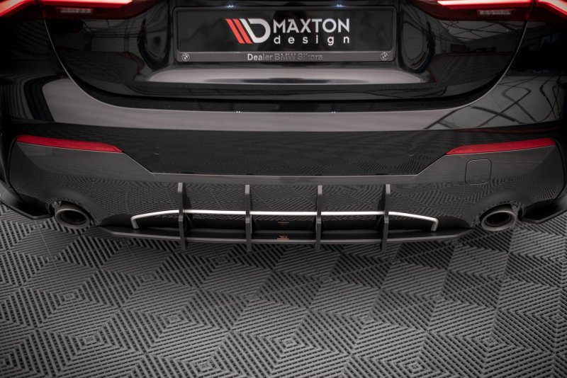 Maxton Street Pro Heckschürze für BMW 4er M-Paket G22 BM4G22MPACKCNC-RS1BRB