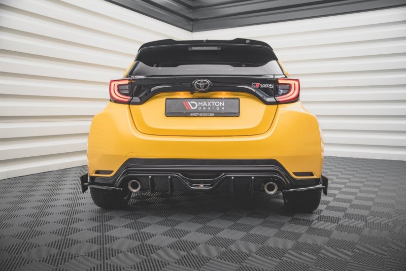 Maxton Heck Ansatz Flaps Diffusor +Flaps für V.4 Toyota GR Yaris Mk4 TO-YA-4-GR4-RSD4C+RS