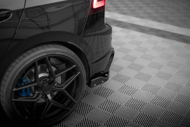 Maxton Heck Ansatz Flaps Diffusor V.6 + Flaps VW Golf R Mk8 VW-GO-8-R-RSD6G+RSF1B