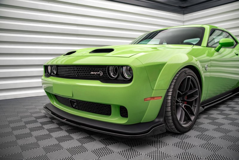 Preview: Maxton Front Ansatz für Dodge Challenger SRT Demon Mk3 schwarz Hochglanz DO-CHL-3F-SRT-HC-FD1-G