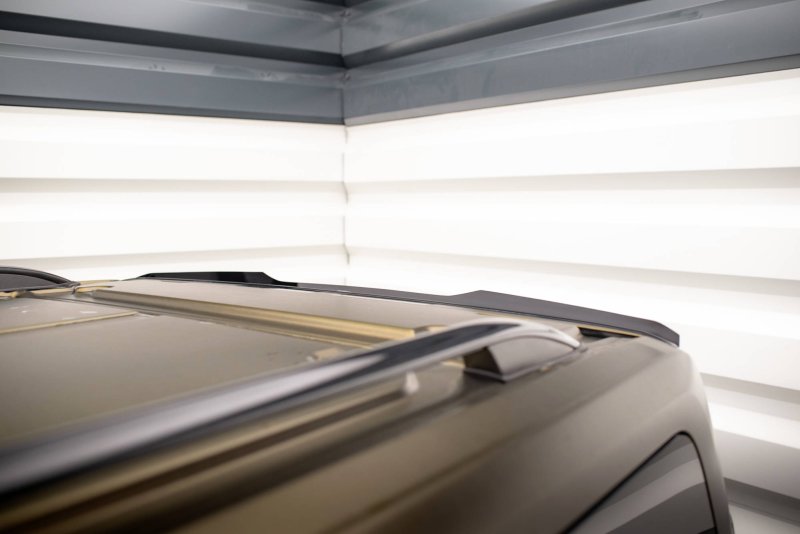 Maxton Spoiler CAP für Ford Tourneo Custom Mk1 Facelift schwarz Hochglanz FO-TOC-1F-CAP1-G