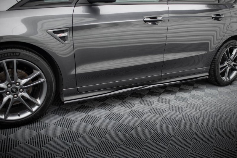 Maxton Seitenschweller Ansatz Ford S-Max ST-Line Mk2 schwarz Hochglanz FO-SMAX-2-STLINE-SD1-G