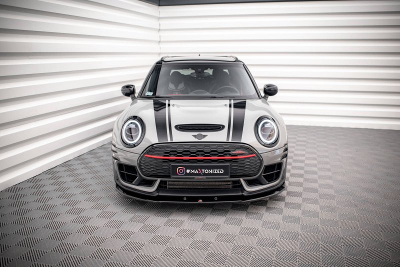 Maxton Front Ansatz V.2 für Mini Cooper Clubman John Cooper Works F54  schwarz Hochglanz MC-CM-2-S-JCW-FD2-G