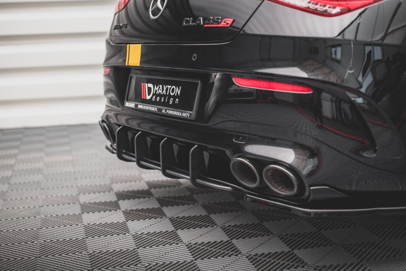 Maxton Street Pro Heckschürze für Mercedes-AMG CLA 35 / 45 Aero C118 MECLA118AMGCNC-RS1BRB