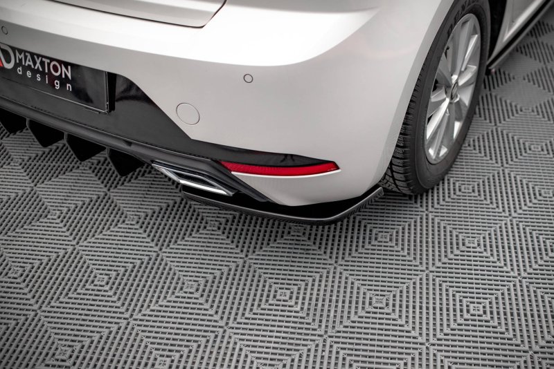 Maxton Heck Ansatz Flaps Diffusor für Seat Ibiza FR Mk5 schwarz Hochglanz SE-IB-5-RSD1-G