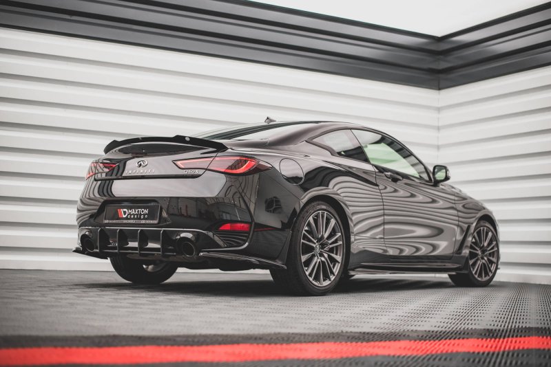 Maxton Spoiler CAP für Infiniti Q60 S Mk2 schwarz Hochglanz IN-Q60S-2-CAP1-G